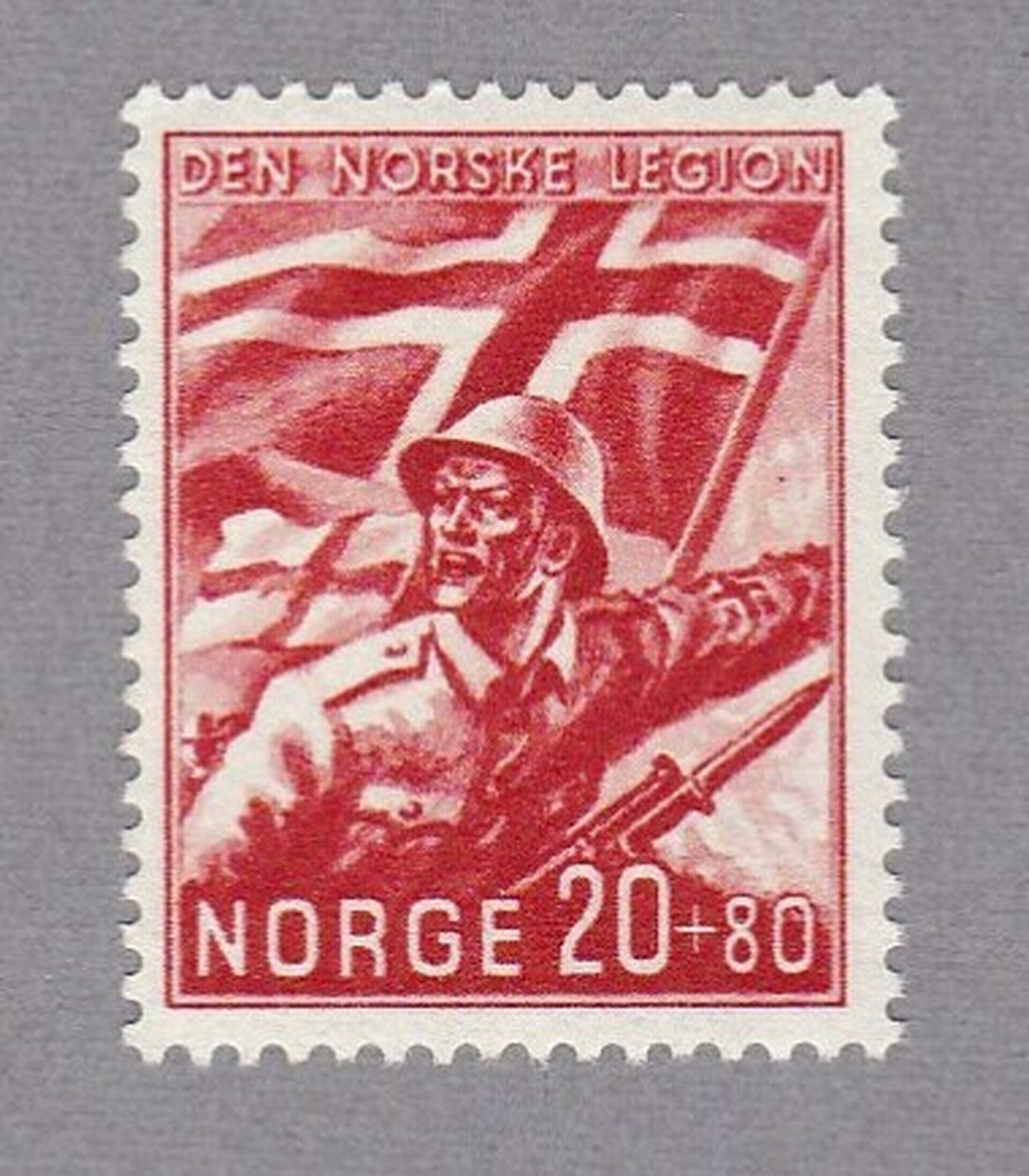 Den Norske Legion Propaganda stamp