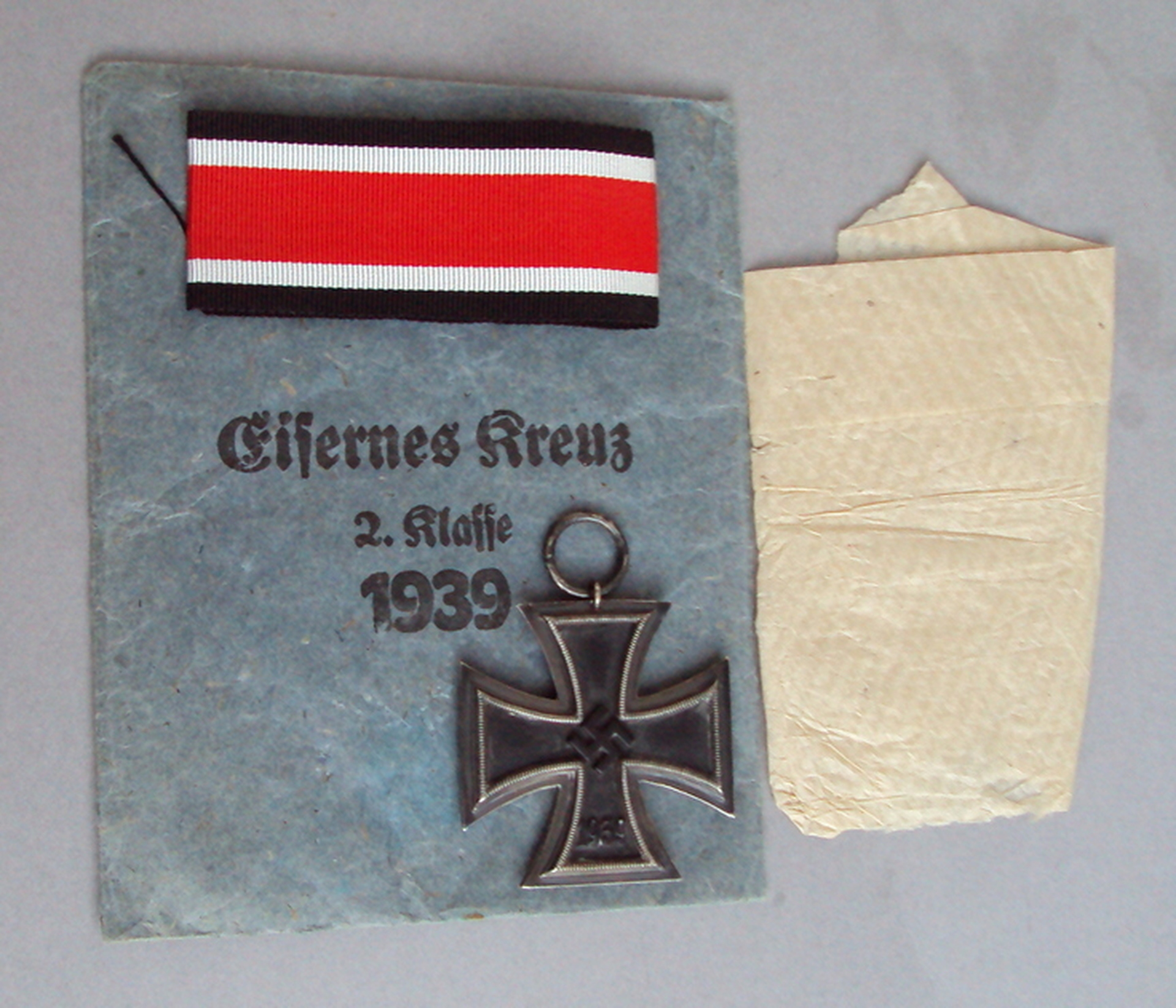 Iron Cross 2nd class 1939 with paper bag