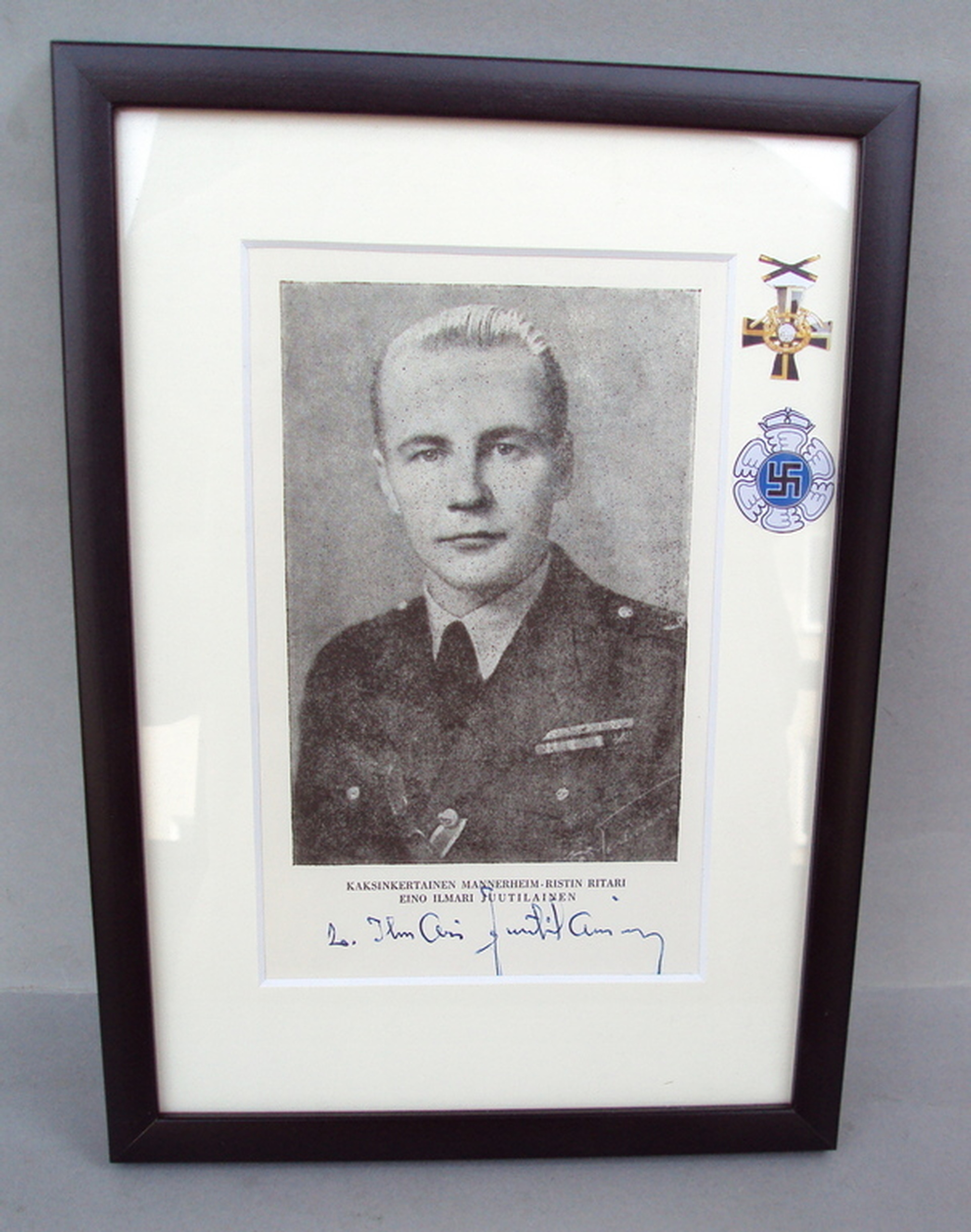 Mannerheim Cross Double recipient SGM Juutilainen